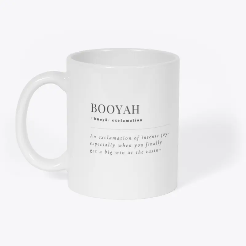 Booyah Definition Mug